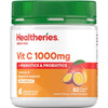 Healtheries Vitamin C 1000mg with Prebiotics and Probiotics Tropical Tabs 80s