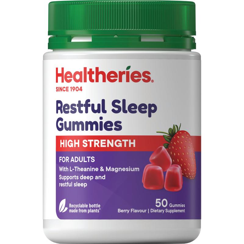 Healtheries Adult High Strength Restful Sleep Gummies 50s