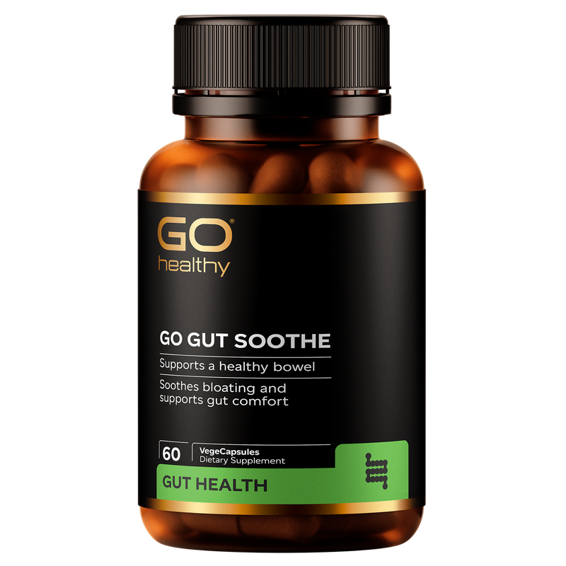 GO Healthy GO Gut Soothe Vege caps 60s