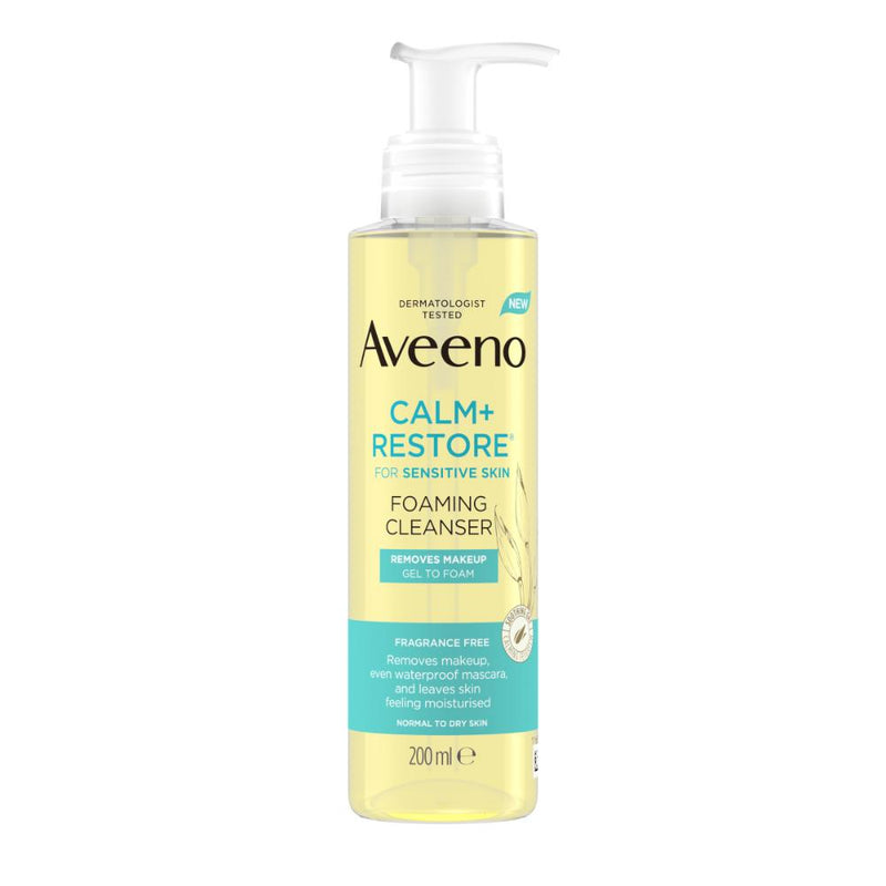 Aveeno Calm Restore Foaming Cleanser 200ml