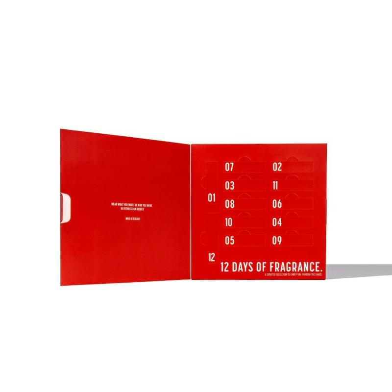 Who Is Elijah 12 Scents Of Christmas Advent Calendar 2ml EDP 12pcs