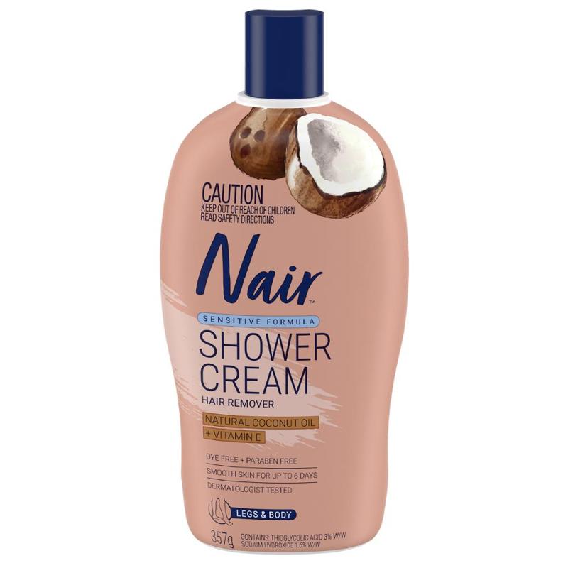 Nair Hair Removal Shower Cream with Coconut 375g