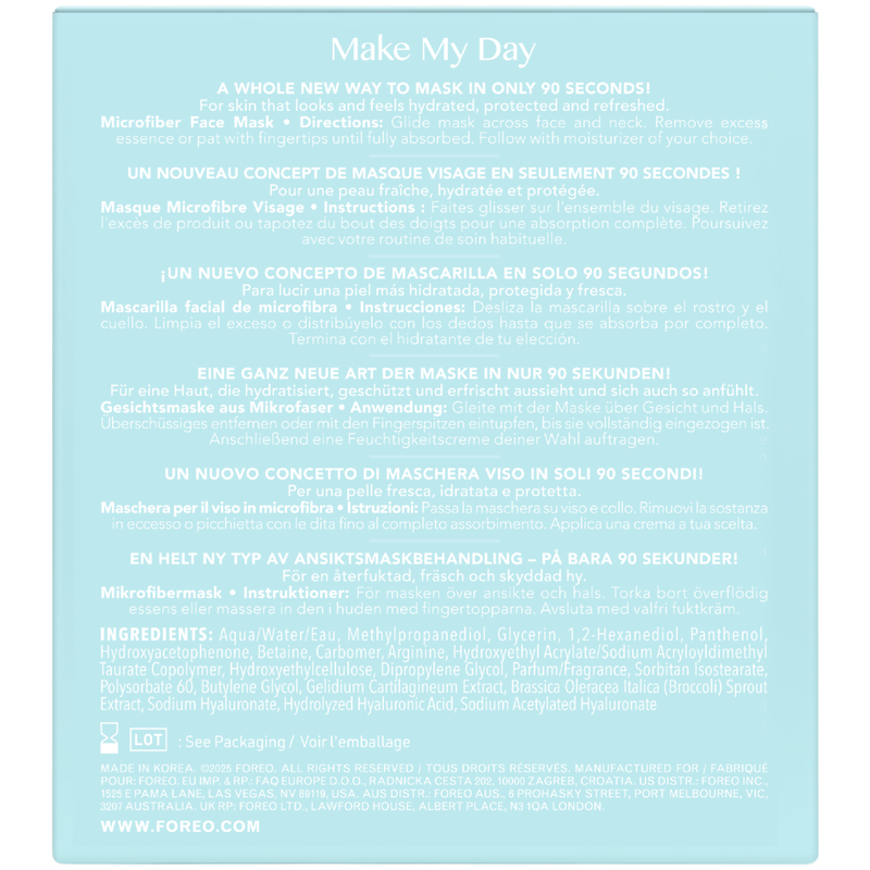 FOREO UFO Mask Make My Day 7pcs