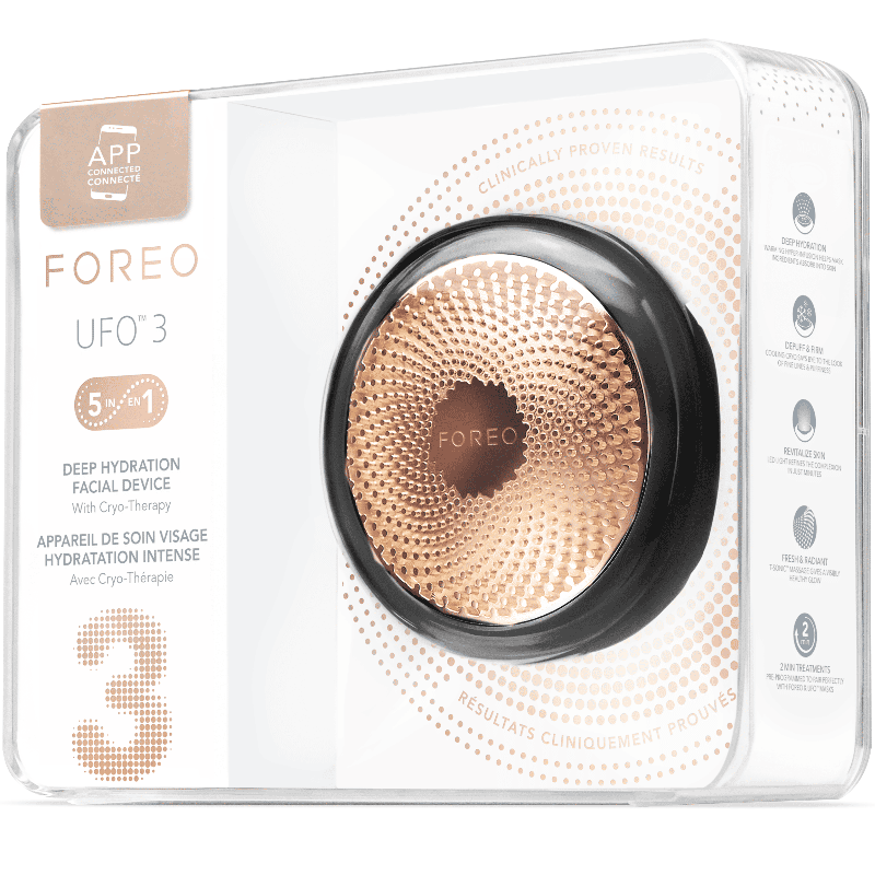 FOREO UFO 3 Smart LED Mask Treatment Device Black 1ea