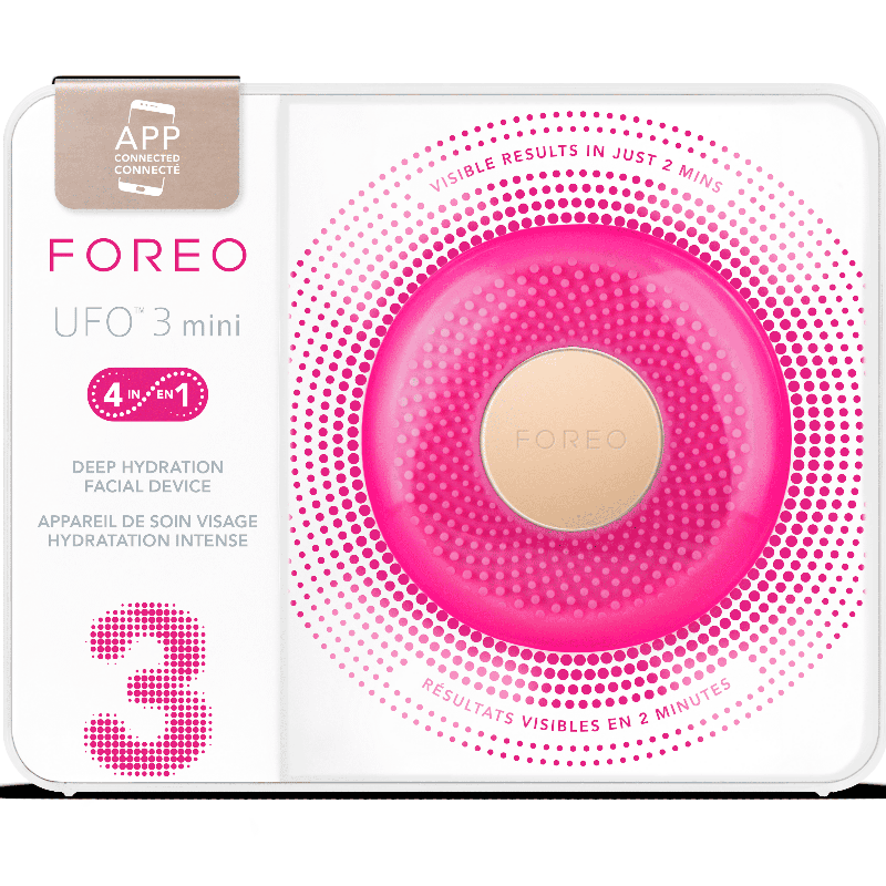 FOREO UFO 3 mini Smart LED Mask Treatment Device Fuchsia 1ea