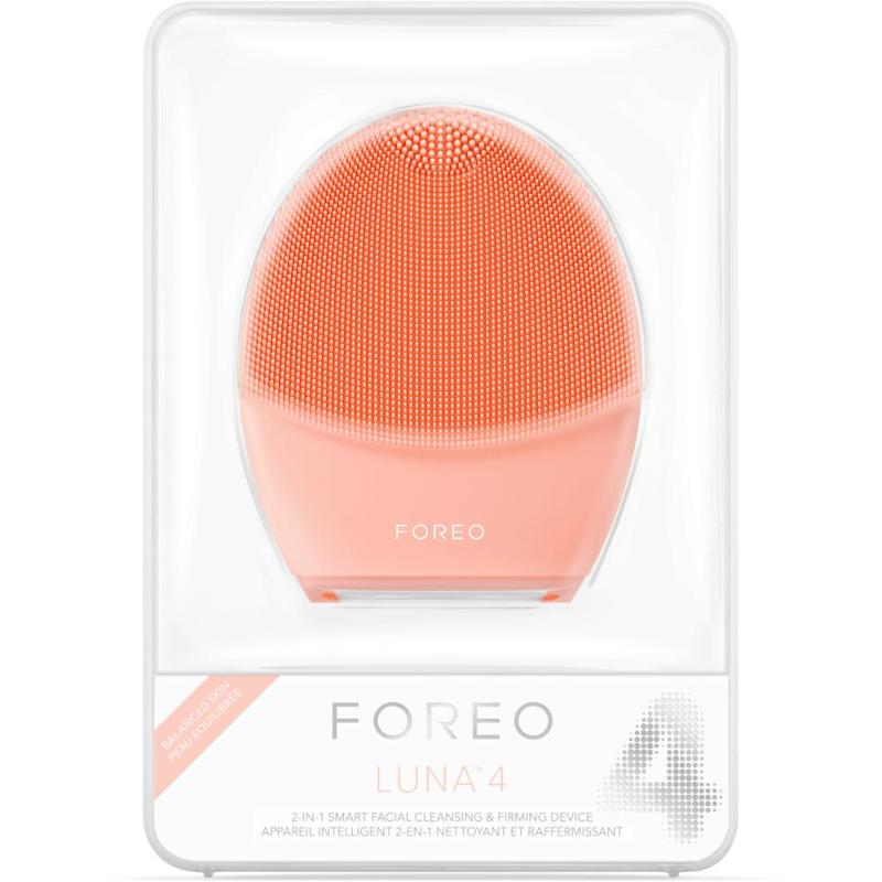 FOREO LUNA 4 Smart T-Sonic Facial Cleansing Device for Balanced Skin 1ea