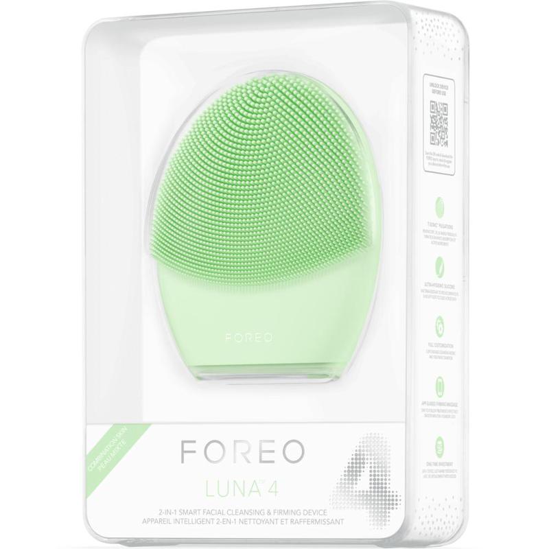FOREO LUNA 4 Smart T-Sonic Facial Cleansing Device for Combination Skin 1ea