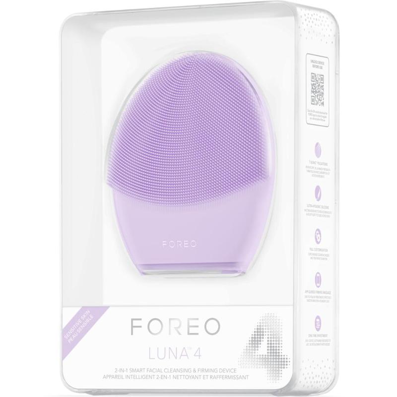 FOREO LUNA 4 Smart T-Sonic Facial Cleansing Device for Sensitive Skin 1ea
