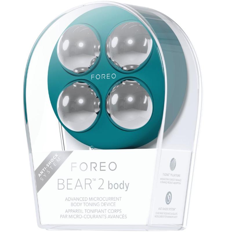 FOREO BEAR 2 Body Smart Microcurrent Body Toning Device Evergreen 1ea