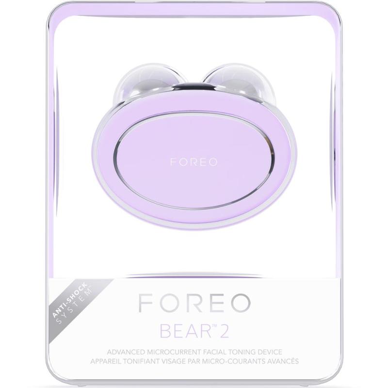 FOREO BEAR 2 Smart Microcurrent Facial Toning Device Lavender 1ea