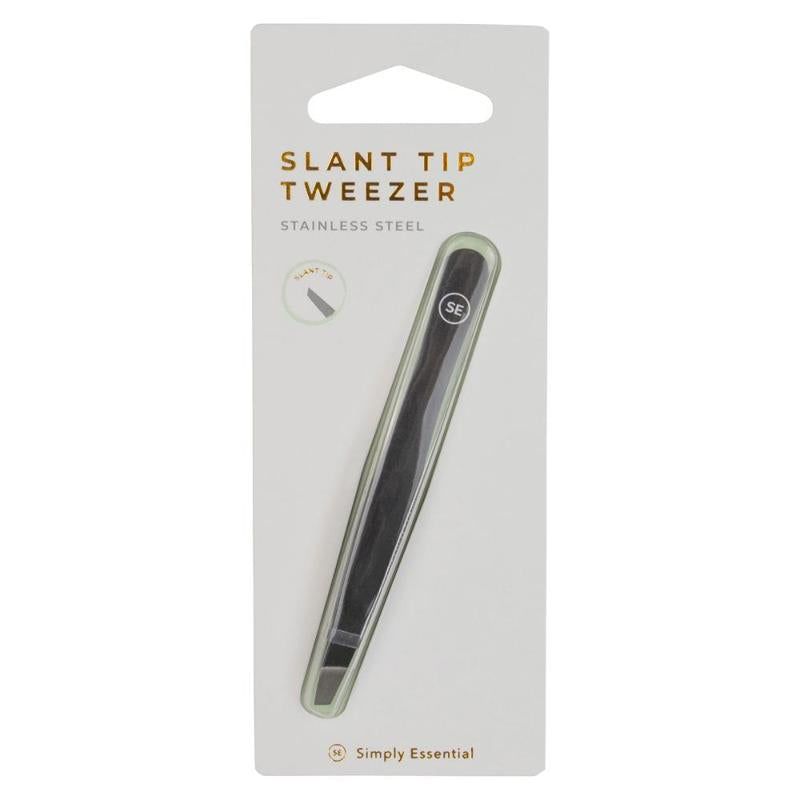 Simply Essential Tweezer Slant Tip Black
