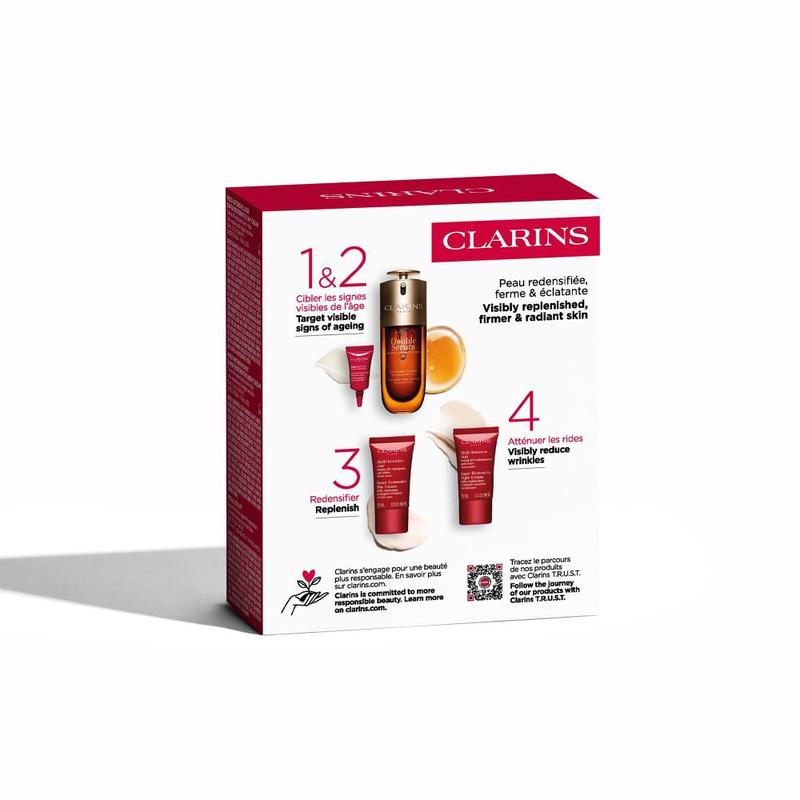 Clarins Double Serum & Super Restorative Collection 4pcs