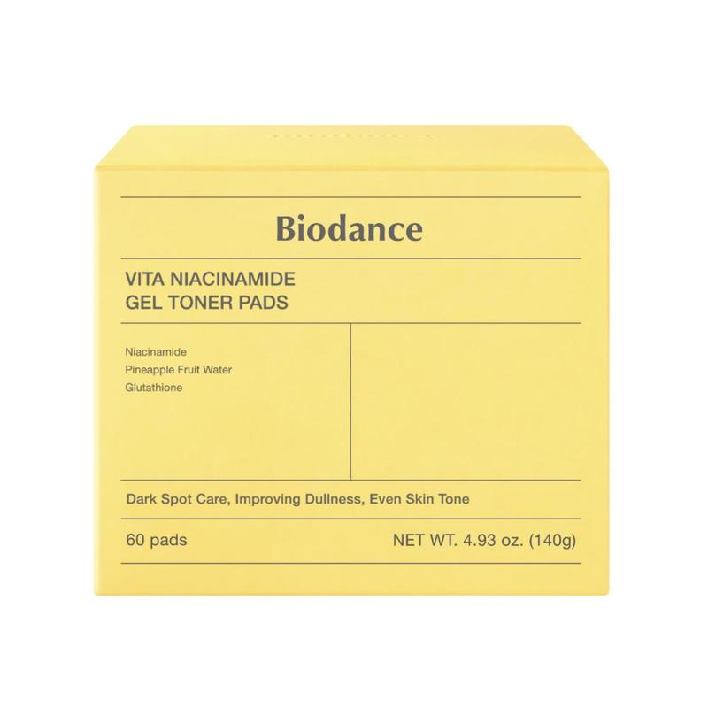 Biodance Vita Niacinamide Gel Toner Pads 60s 140g