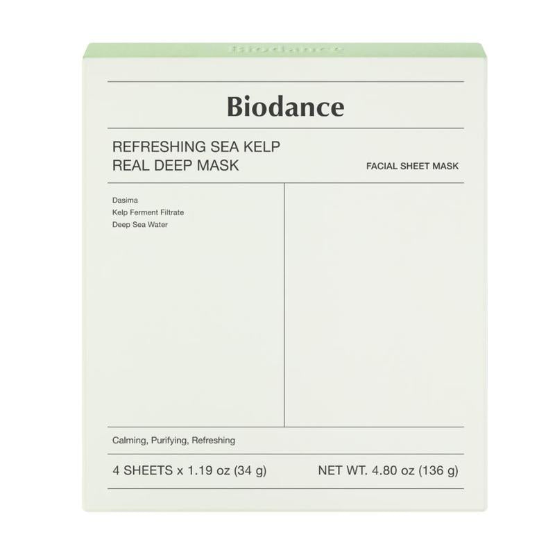 Biodance Refreshing Sea Kelp Real Deep Mask 34g 4pk