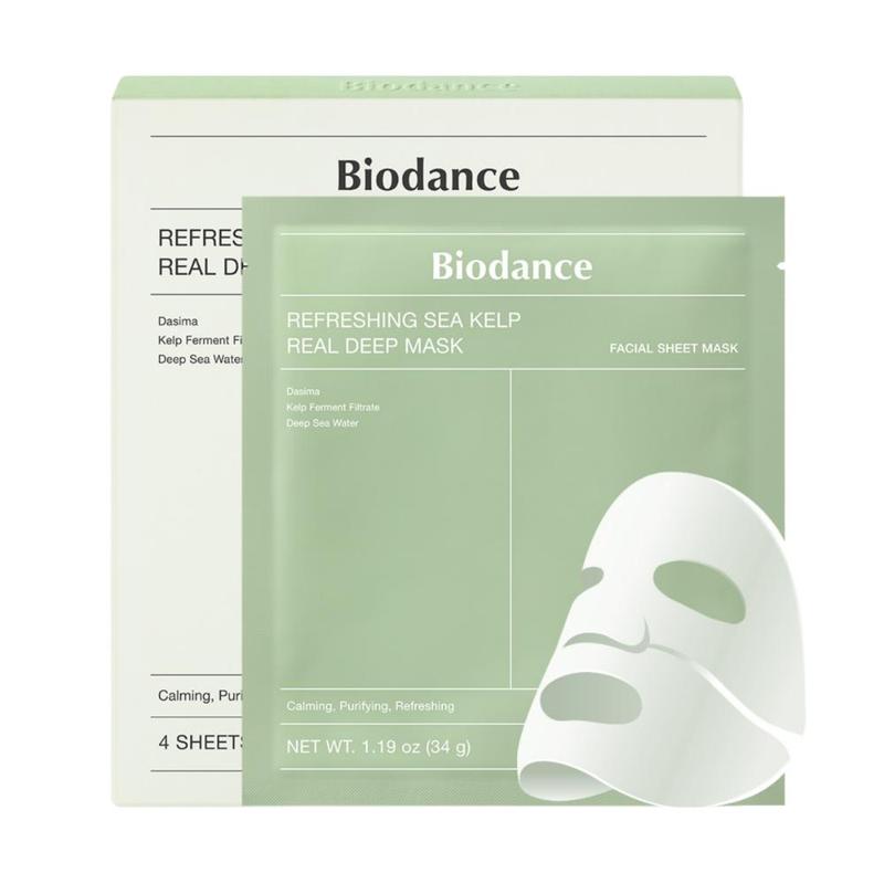 Biodance Refreshing Sea Kelp Real Deep Mask 34g 4pk