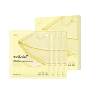 Medicube Kojic Acid Turmeric Brightening Gel Mask 28g 4pk