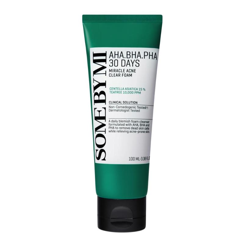 Some By Mi AHA-BHA-PHA 30 Days Miracle Acne Clear Foam 100ml