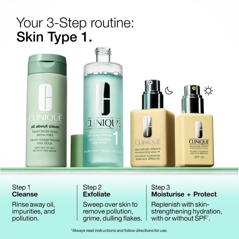 Clinique Healthy Skin Routine: Mini 3-Step Kit For Very Dry Skin 3pcs