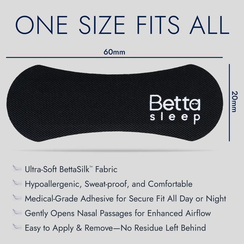 Betta Sleep BettaSilk Nasal Strips 30pk