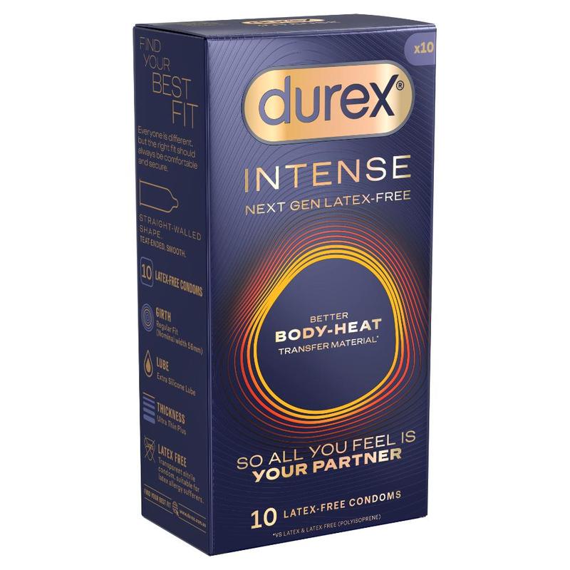Durex Intense Regular Condoms 10pk
