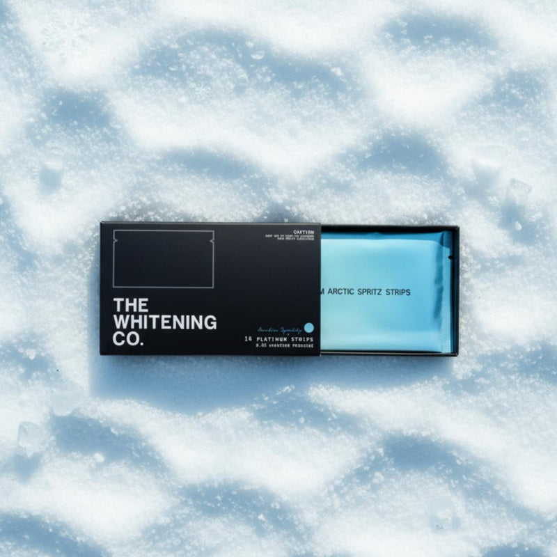 The Whitening Co Platinum Strips Arctic Spritz 14s