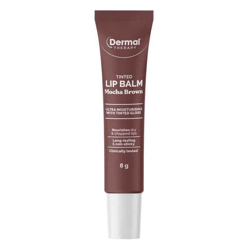 Dermal Therapy Lip Balm Tint Mocha Brown 8g