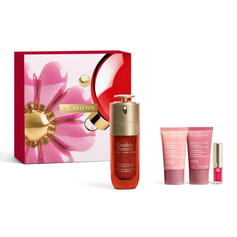 Clarins Double Serum & Multi-Active Holiday Collection 4pcs