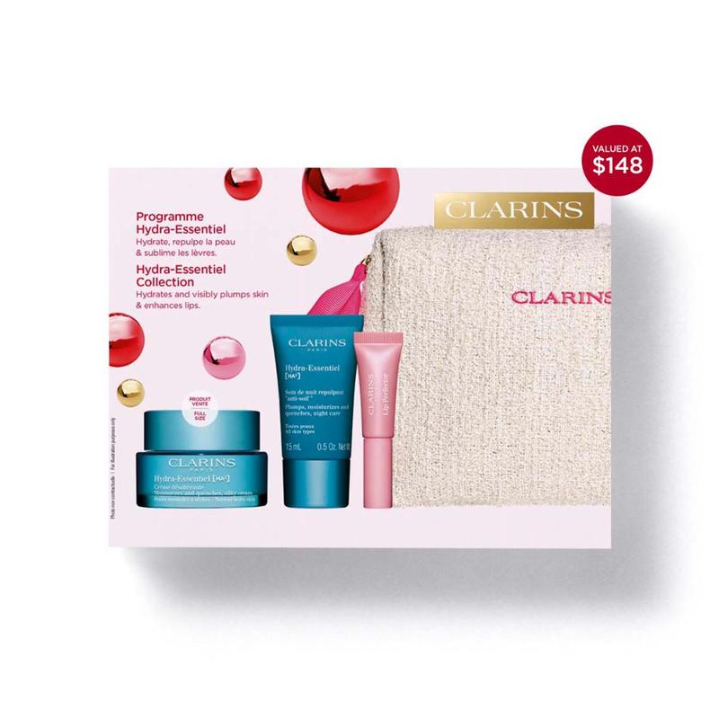 Clarins Hydra-Essentiel Holiday Collection 4pcs