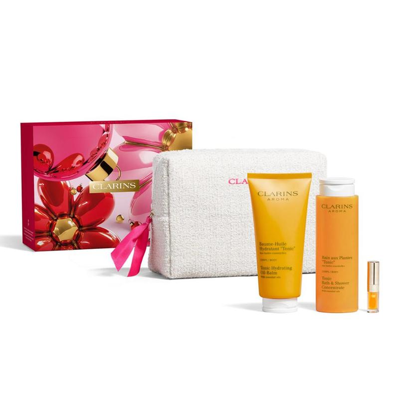 Clarins Self-Care Tonic Holiday Essentials 4pcs
