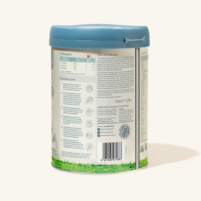 LittleOak Goat Milk Follow-on Formula 800g