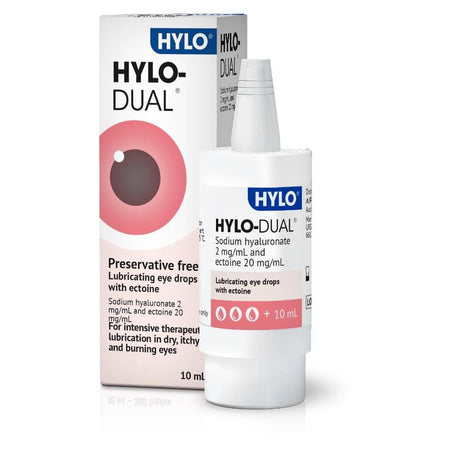 Hylo Dual Lubricating Eye Drops 2mg + 20mg/ml 10ml