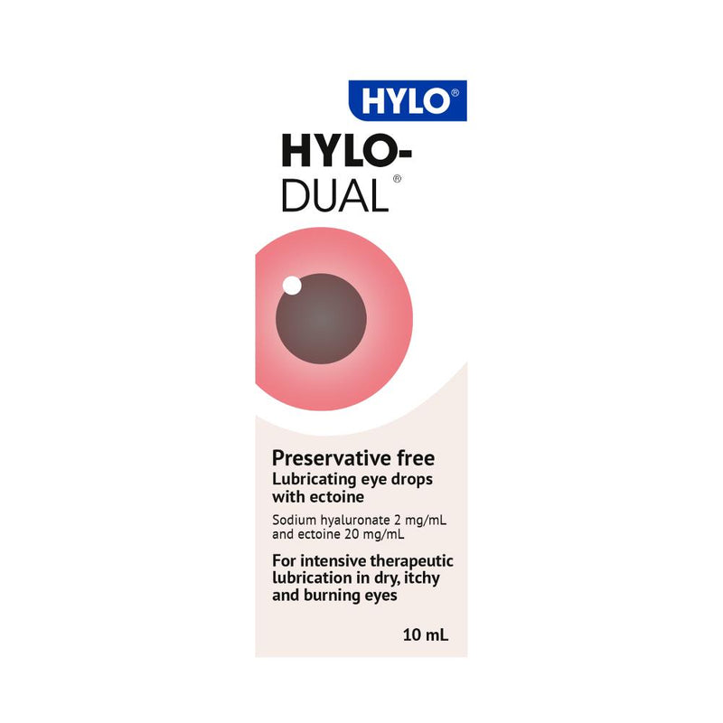 Hylo Dual Lubricating Eye Drops  2mg + 20mg/ml 10ml