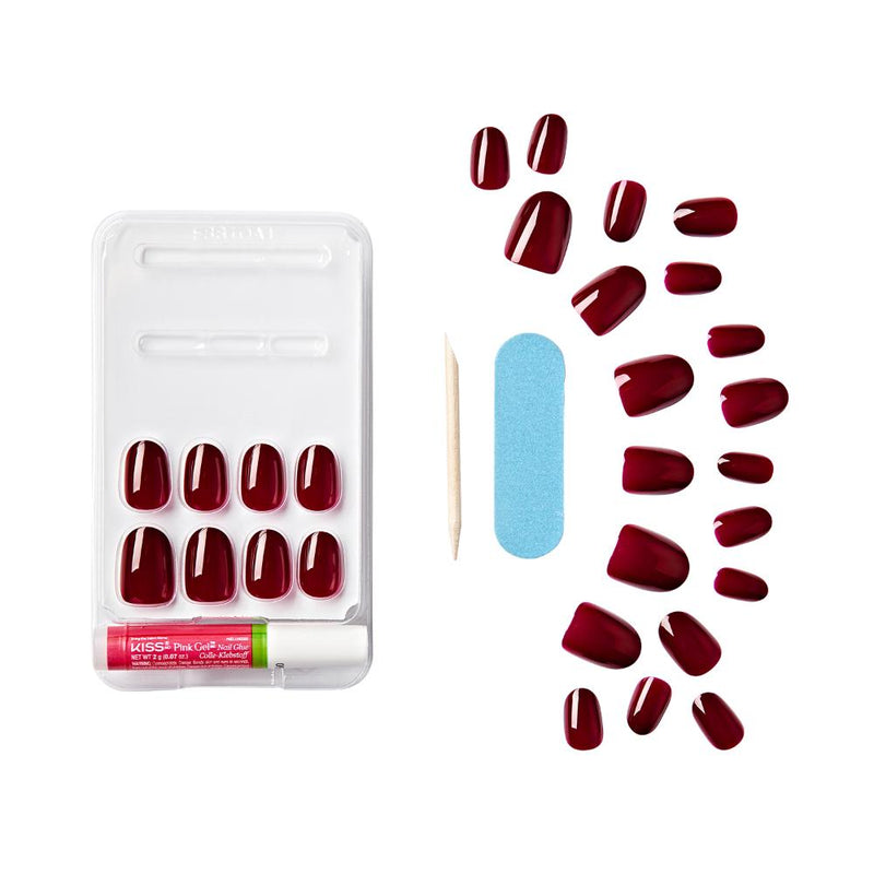 Kiss Gel Fantasy Nails - One Call 28pk