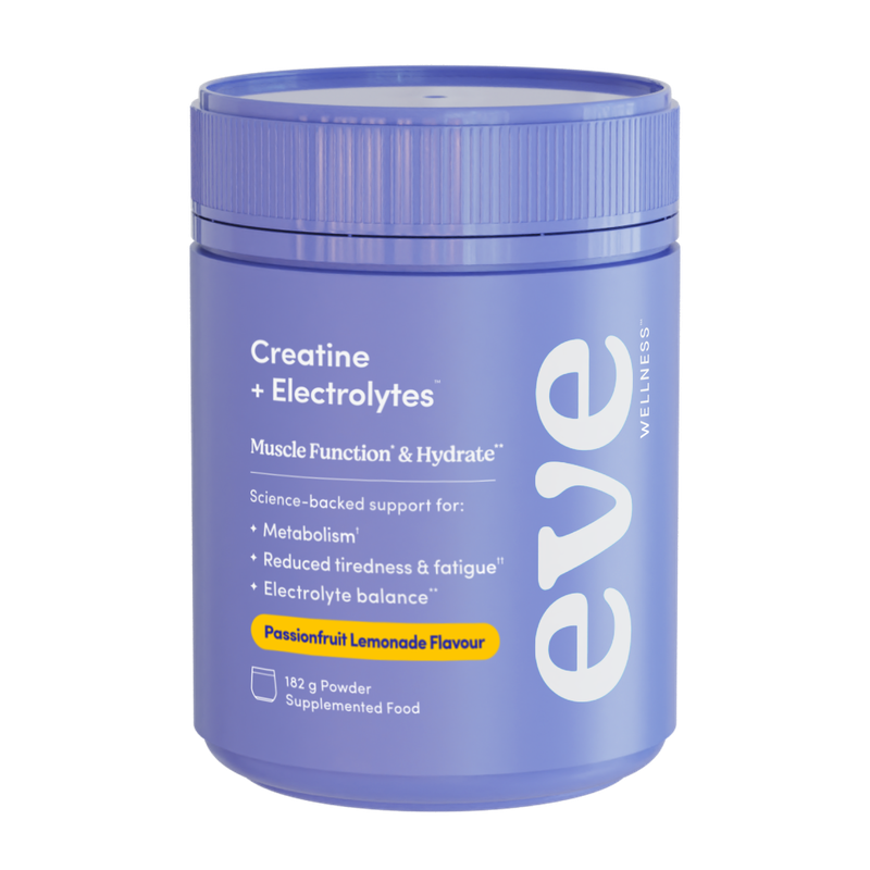 Eve Wellness Creatine + Electrolytes - Passionfruit Lemonade 182g