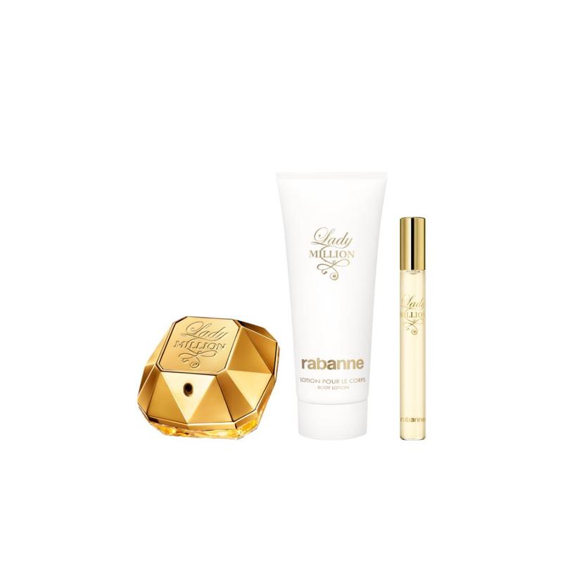 Rabanne Lady Million EDP 50ml Gift Set 3pcs
