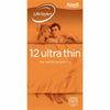 Ansell Ansell Lifestyles Ultra Thin Condoms 12pk 11004581