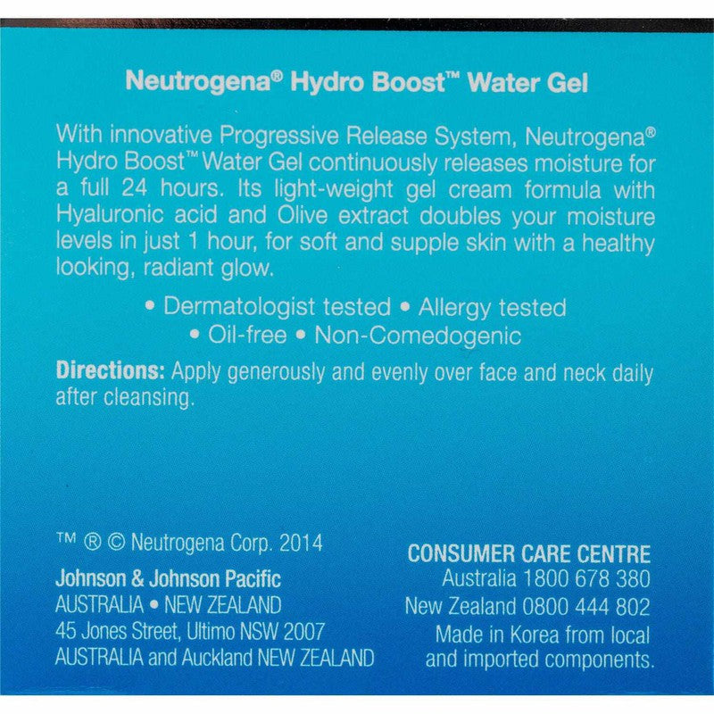 Neutrogena Hydro Boost Water Gel 50g