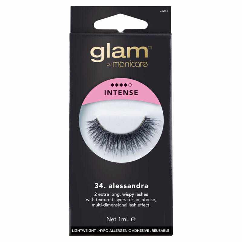 Glam by Manicare Intense Lashes - 34. alessandra