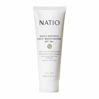 Natio Daily Defence Face Moisturiser SPF 50+ 100ml