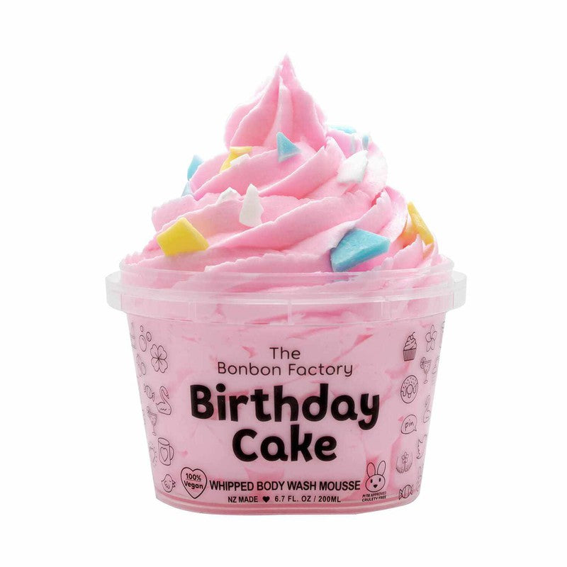The Bonbon Factory Birthday Cake Body Wash 200ml