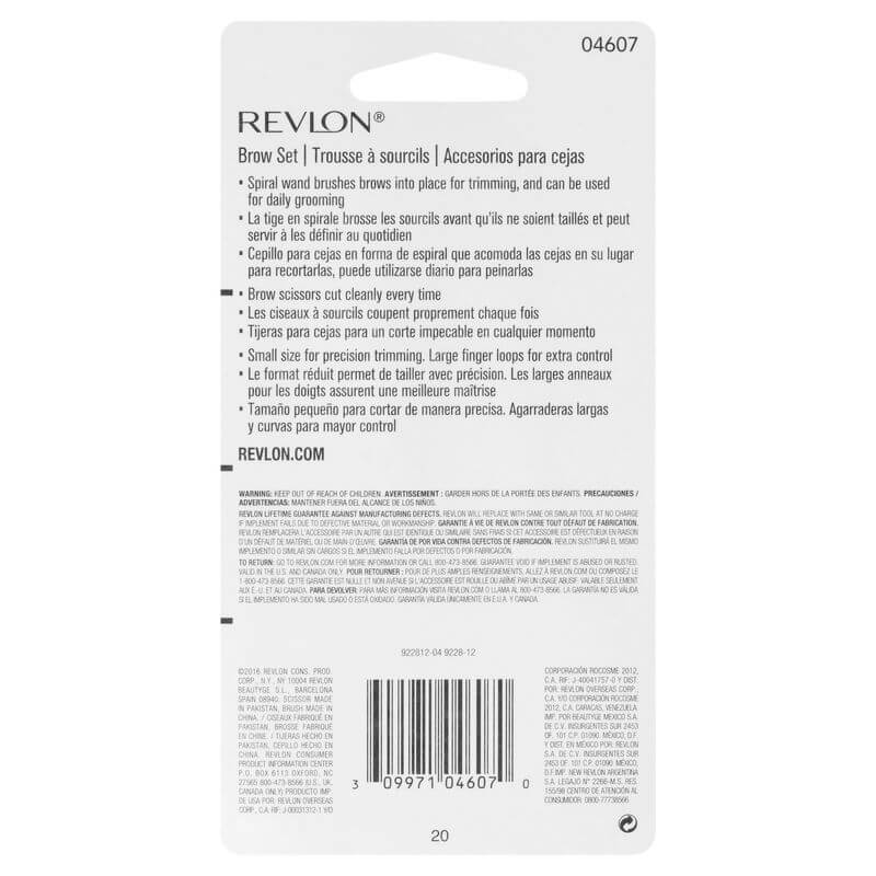 Revlon Brow Set Scissor and Brush