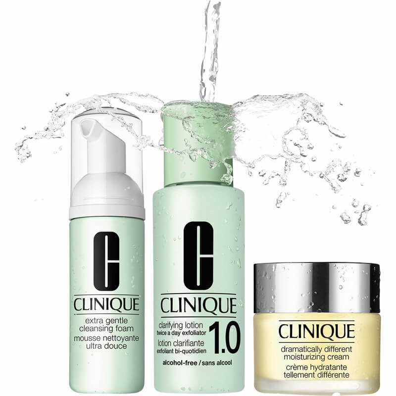 Clinique 3-Step Intro Kit Extra Gentle 3pcs