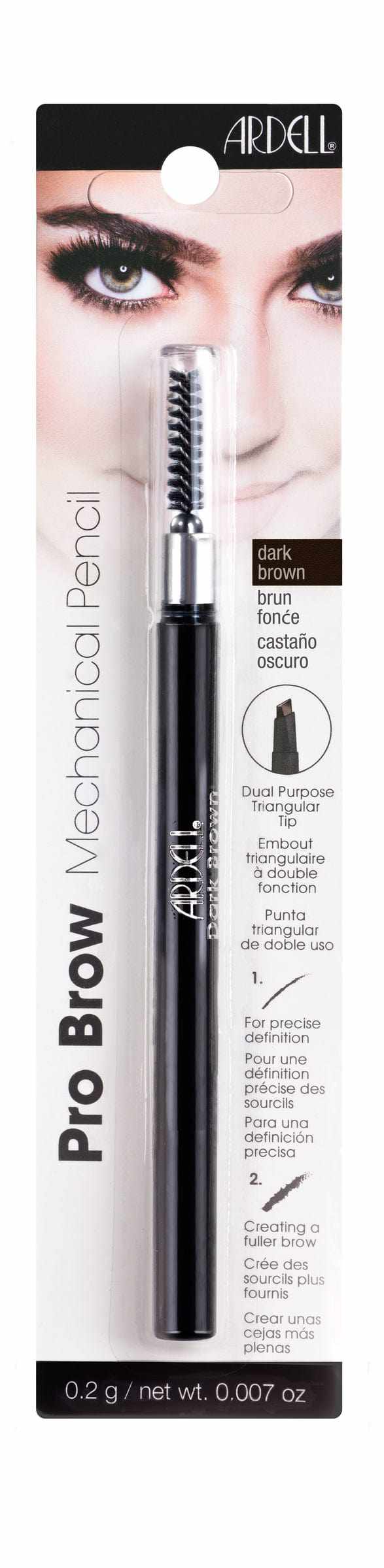 Ardell Brow Pencil Dark Brown 1ea