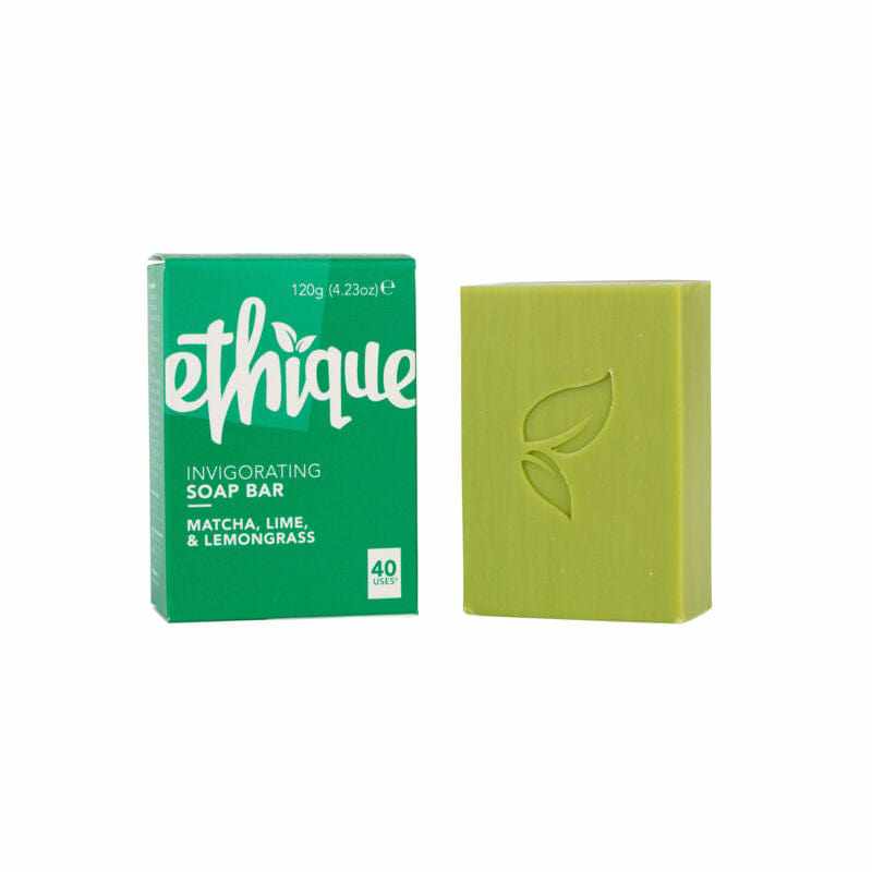 Ethique Matcha Lime Lemongrass Invigorating Soap Bar 120g – Life