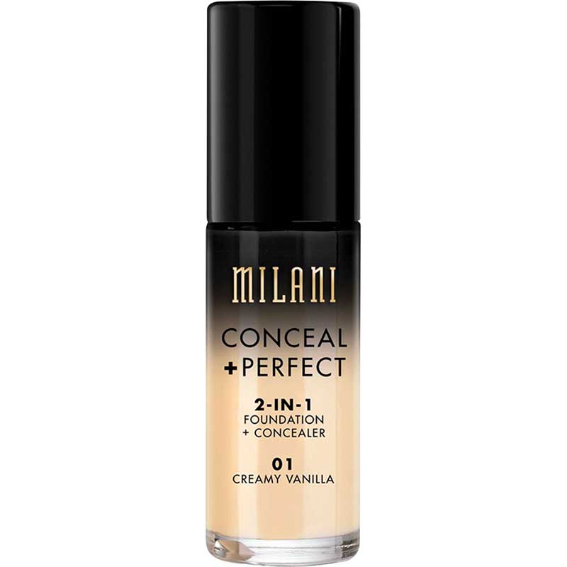 Milani Conceal & Perfect 2-in-1 Liquid Foundation Creamy Vanilla
