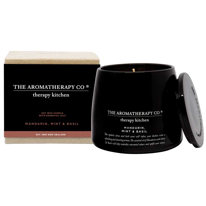 The Aromatherapy Co. Kitchen Candle Mandarin Mint Basil 260g
