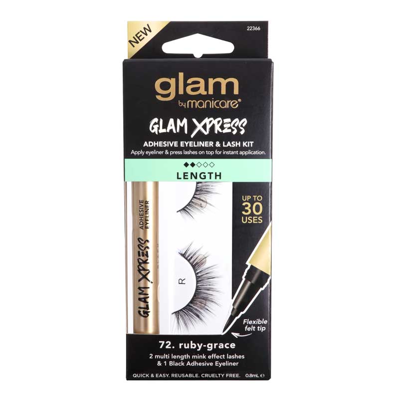 Glam by Manicare Glam Xpress Length Lashes - 72. ruby-grace