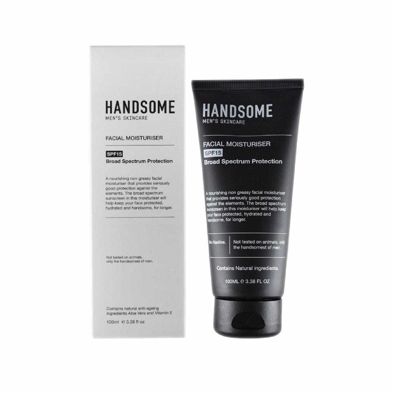 Handsome Facial Moisturiser Spf 15+ 100ml