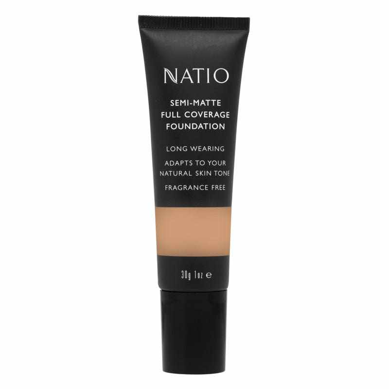Natio Semi Matte Full Coverage Foundation - Golden 30g