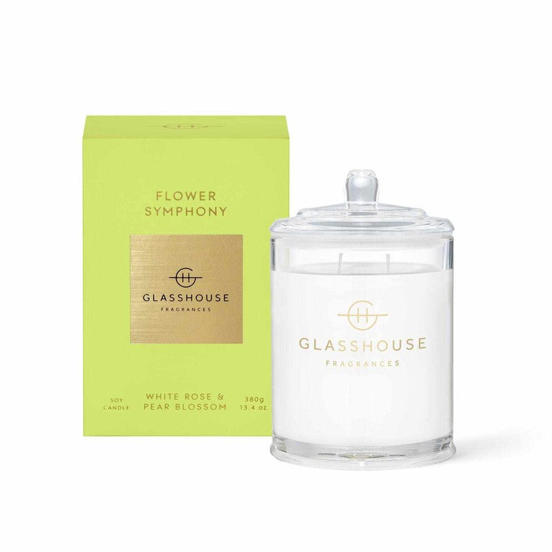 Glasshouse Flower Symphony Candle 380g